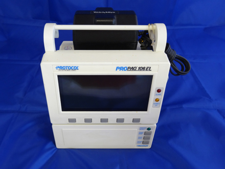 Propac-106el-ECG-Monitor-with-SP02-NIBP-TEMP-and-Printer-