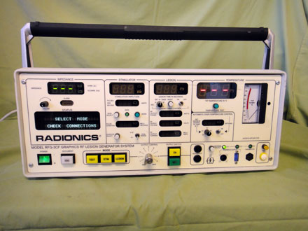 Radiographics RFG 3CF Graphics RF Lesion Generator System